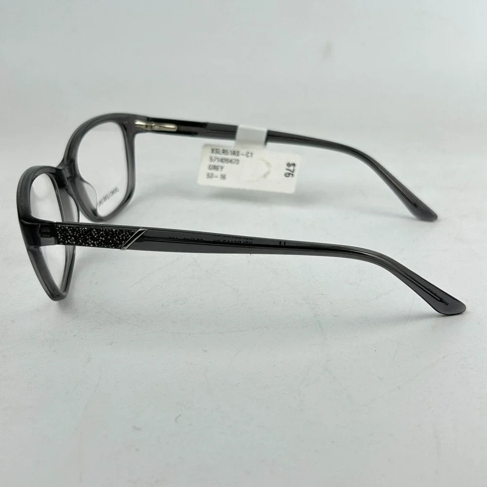 Walmart Eyewear XSLR51AS-C1 Women Eyeglasses Frame Grey Full Rim 53-16-135 mm